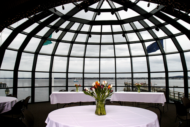 The Dome Room at the Port of Bellingham Cruise Terminal