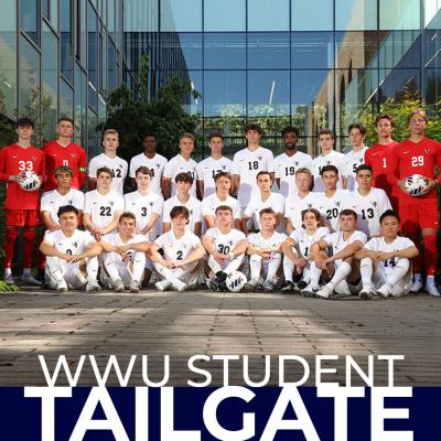 Men's Soccer Team photo WWU Student Tailgate